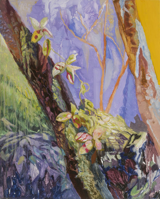 Tree Ivy, oil on panel, 20 x 16