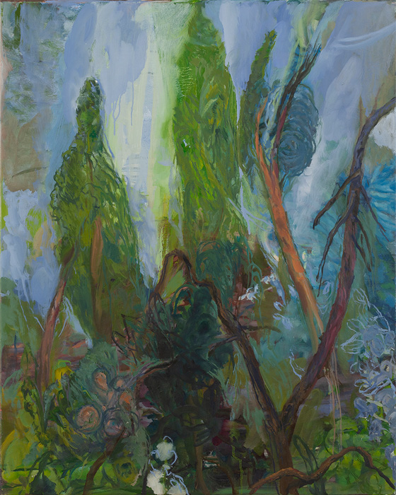 Evening Meadows, oil on canvas, 30 x 24”